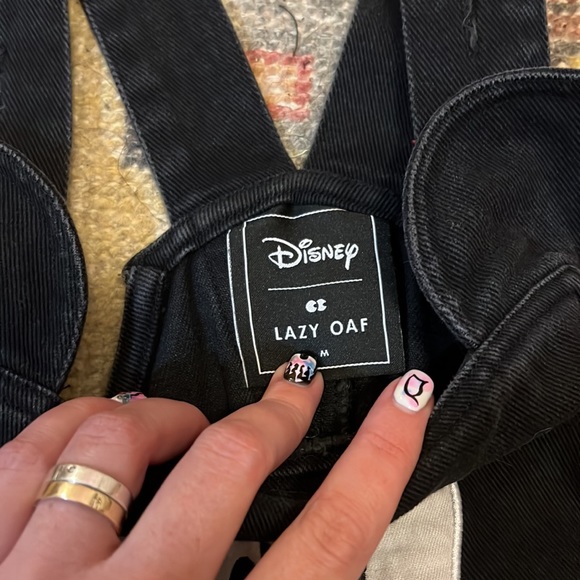 Disney x Lazy Oaf Mickey Mouse Pinafore Dress - Picture 2 of 3